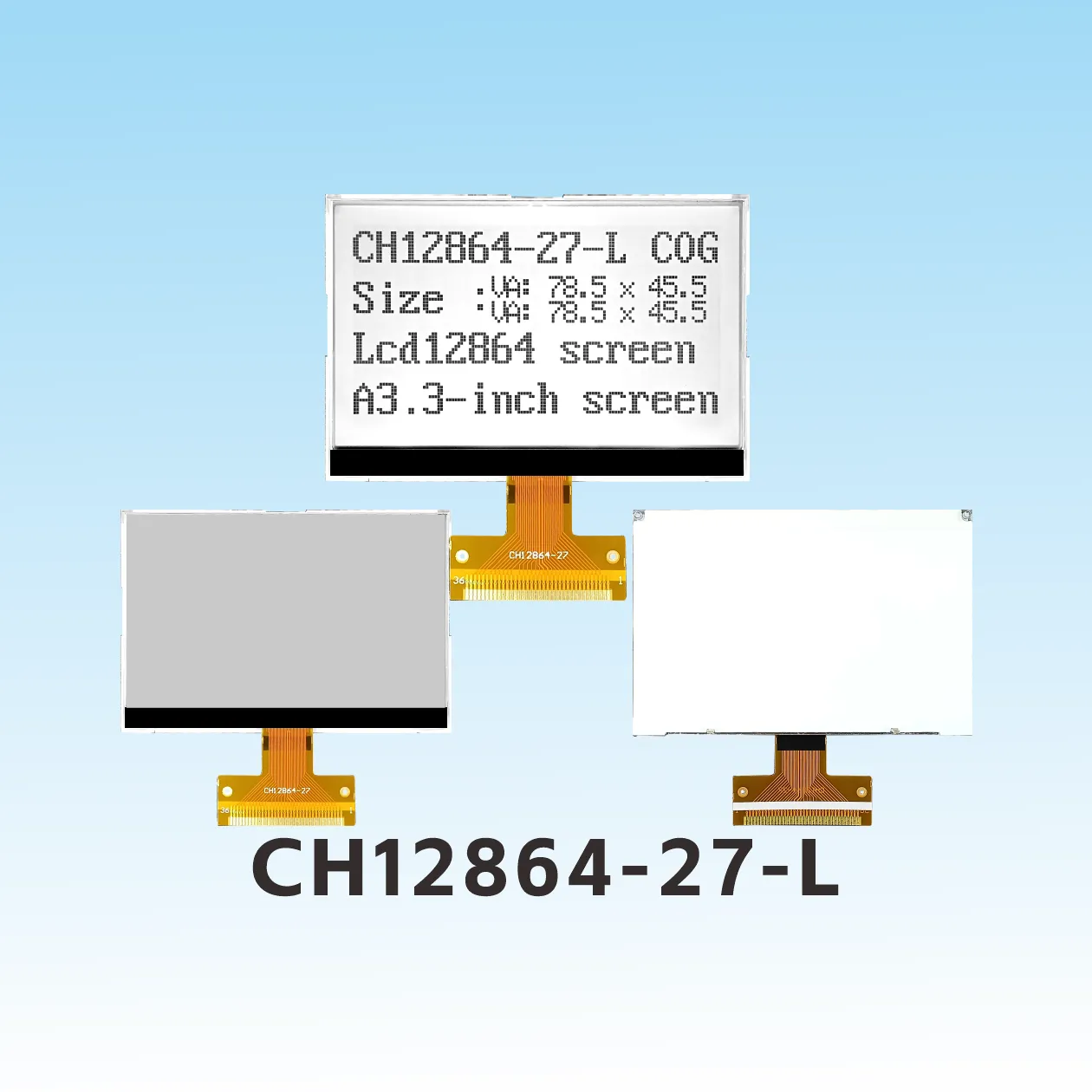 CH12864-27- L 12864 affichage prix